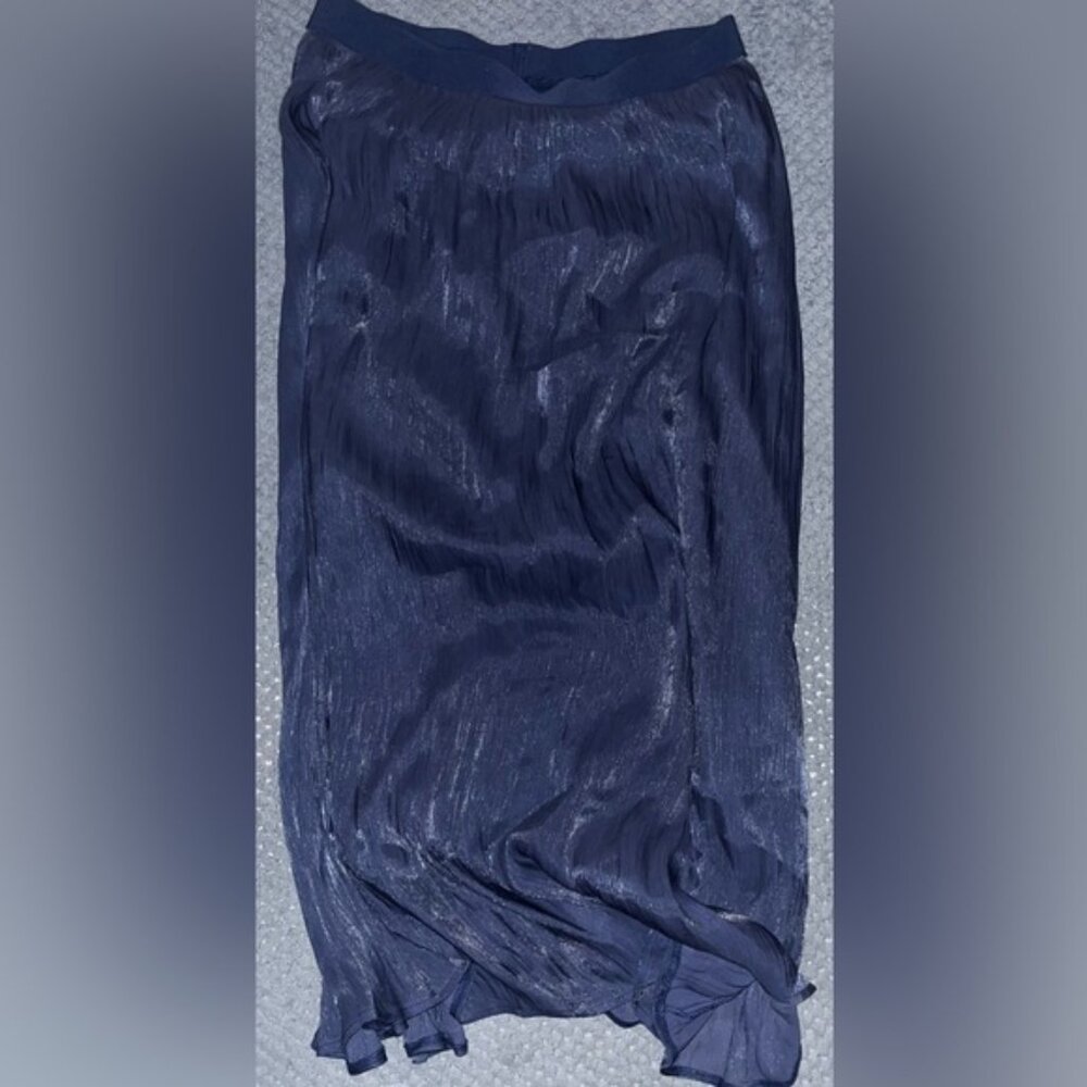 Gently worn blue maxi skirt